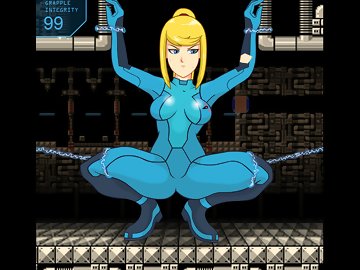 Shoot to Disrobe: Доведи до оргазма скованную героиню Metroid