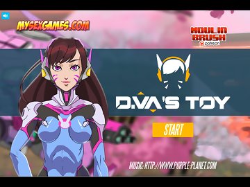 DVAs Plaything: Секс робота и азиатки D.Va из игры Овервотч